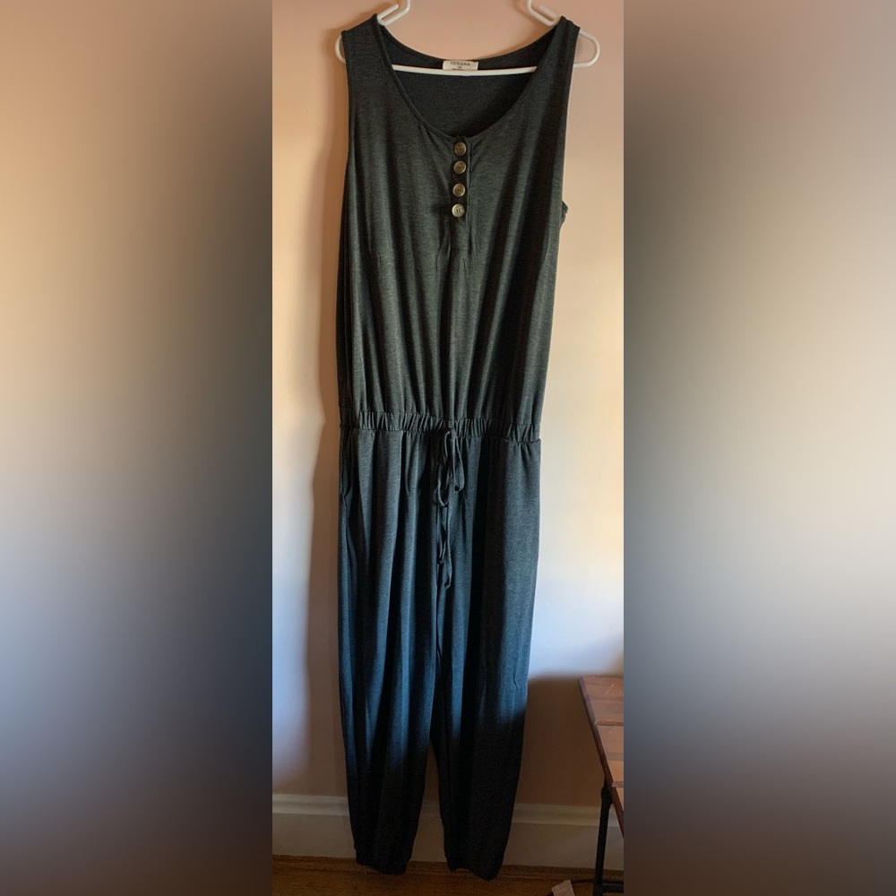 Grey jumpsuit